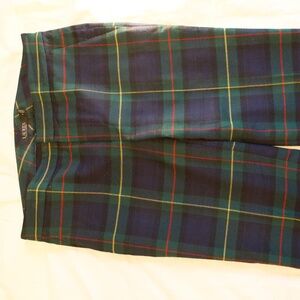 Lauren Ralph Lauren Tartan Plaid Pants Size 6